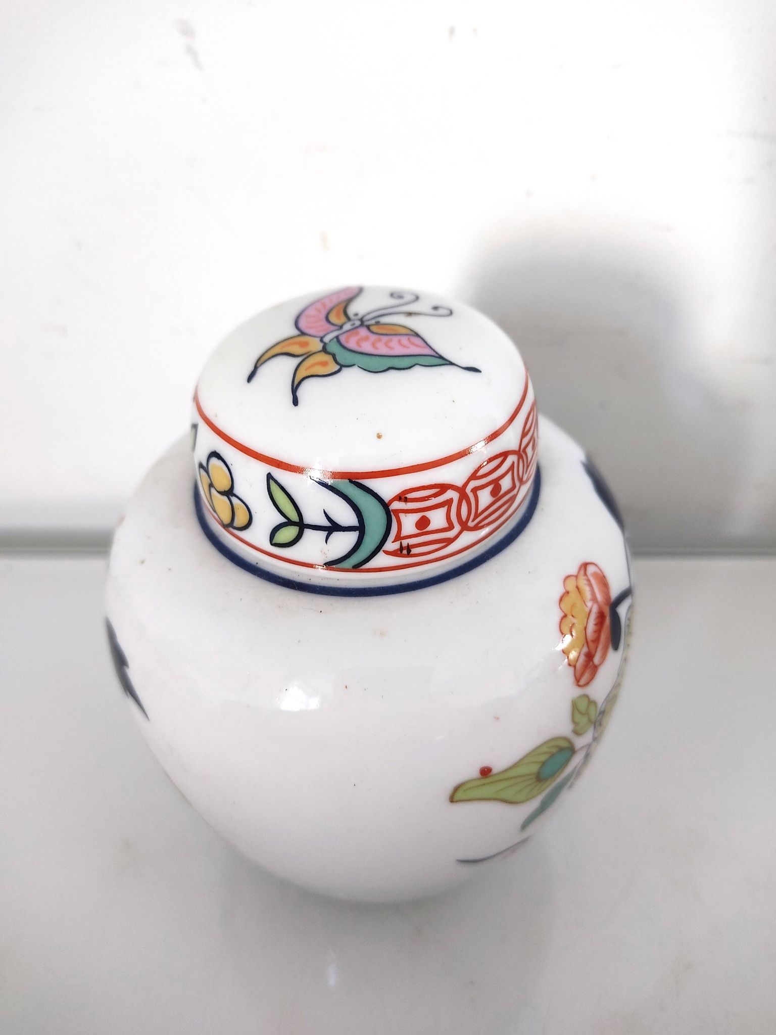 Vase pot à gingembre porcelaine de Chine