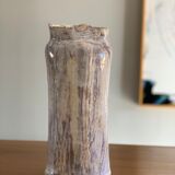 Brutalist vase signed 90