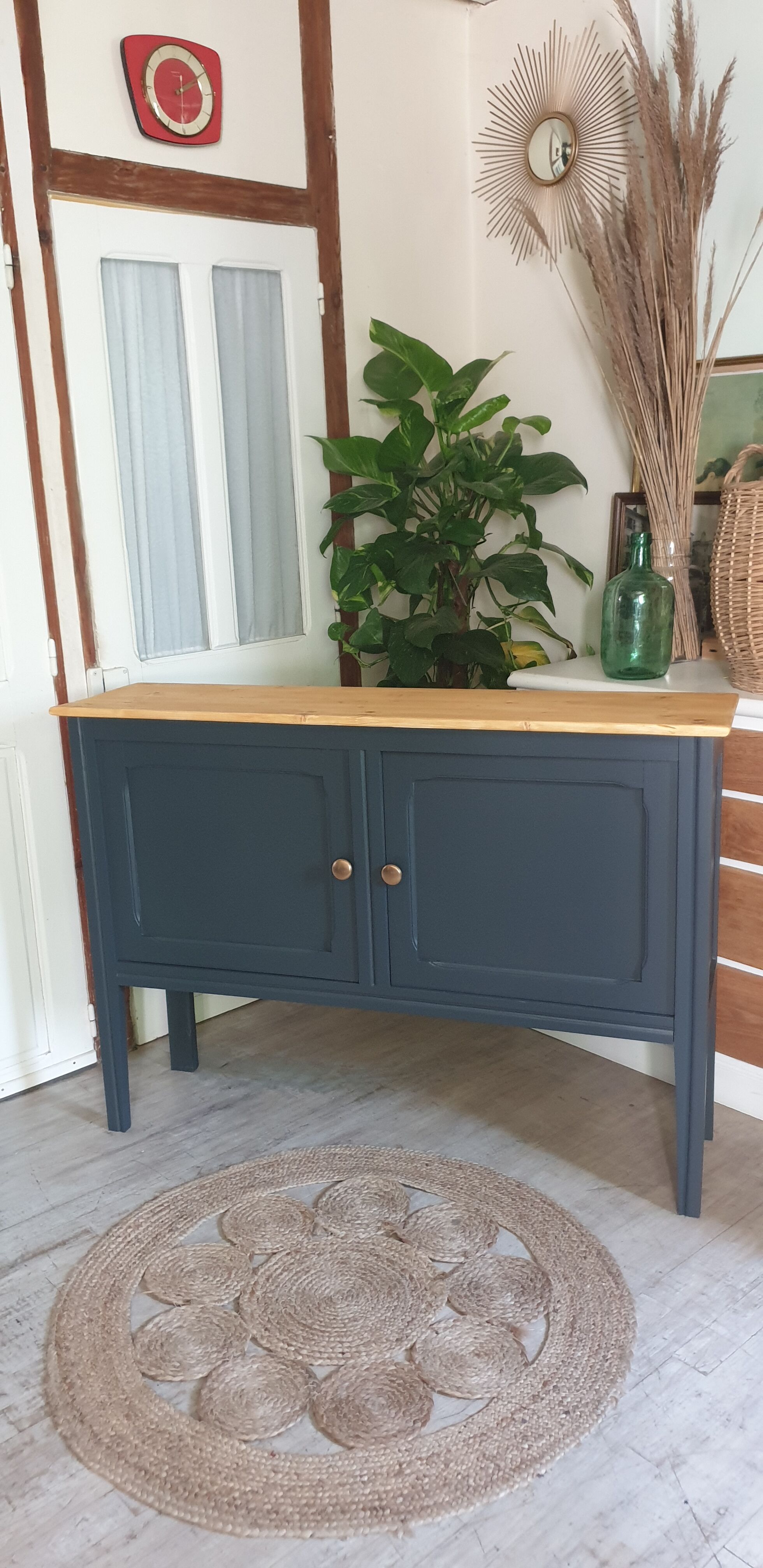 Parisian buffet anthracite gray