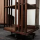 Rotating wooden library from the early 20th century.