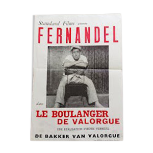 Affiche de cinéma original fernandel
