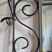 Wrought iron coat and hat rack, 1960s