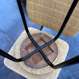 2 chairs and 2 vintage stools from the 60s-70s