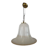 Lustre cloche en verre de Murano années 1970 Italie