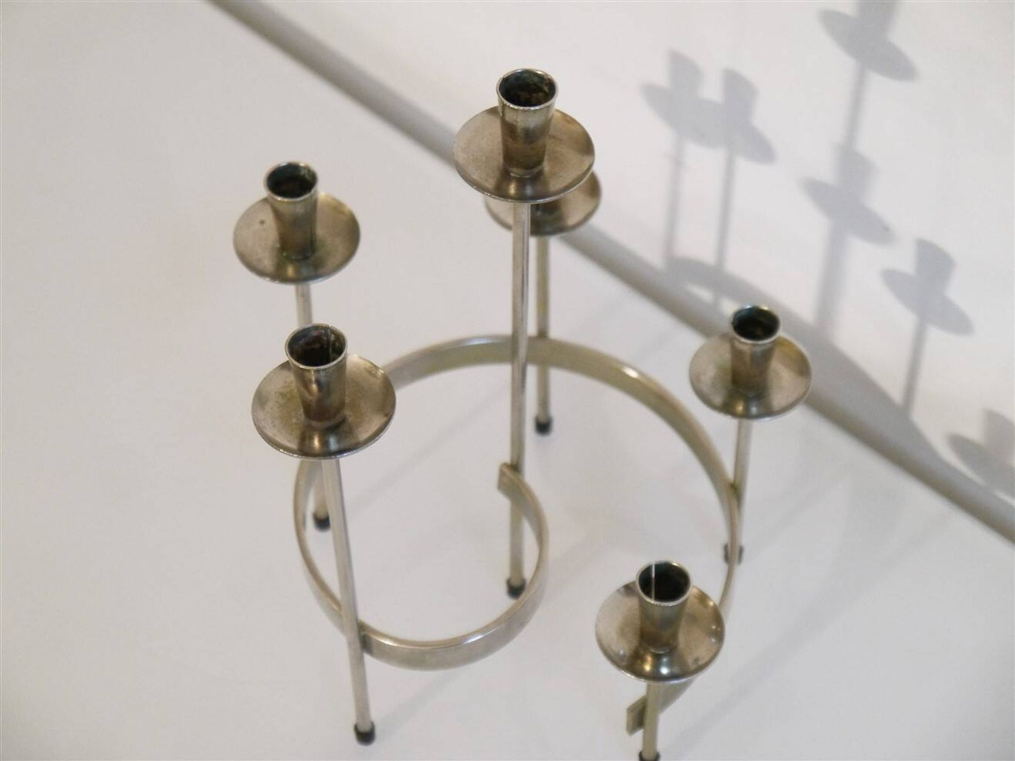 Chandelier suedois de Gunnar Ander 1960