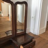 Coiffeuse miroir triptyque