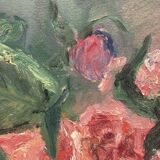 Vintage rose painting