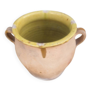 Ancien pot à graisse - terre cuite
