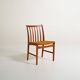 Set of 4 teak dining chairs, Scandinavia, 1960s