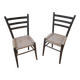 Paire de chaises bistrot italiennes