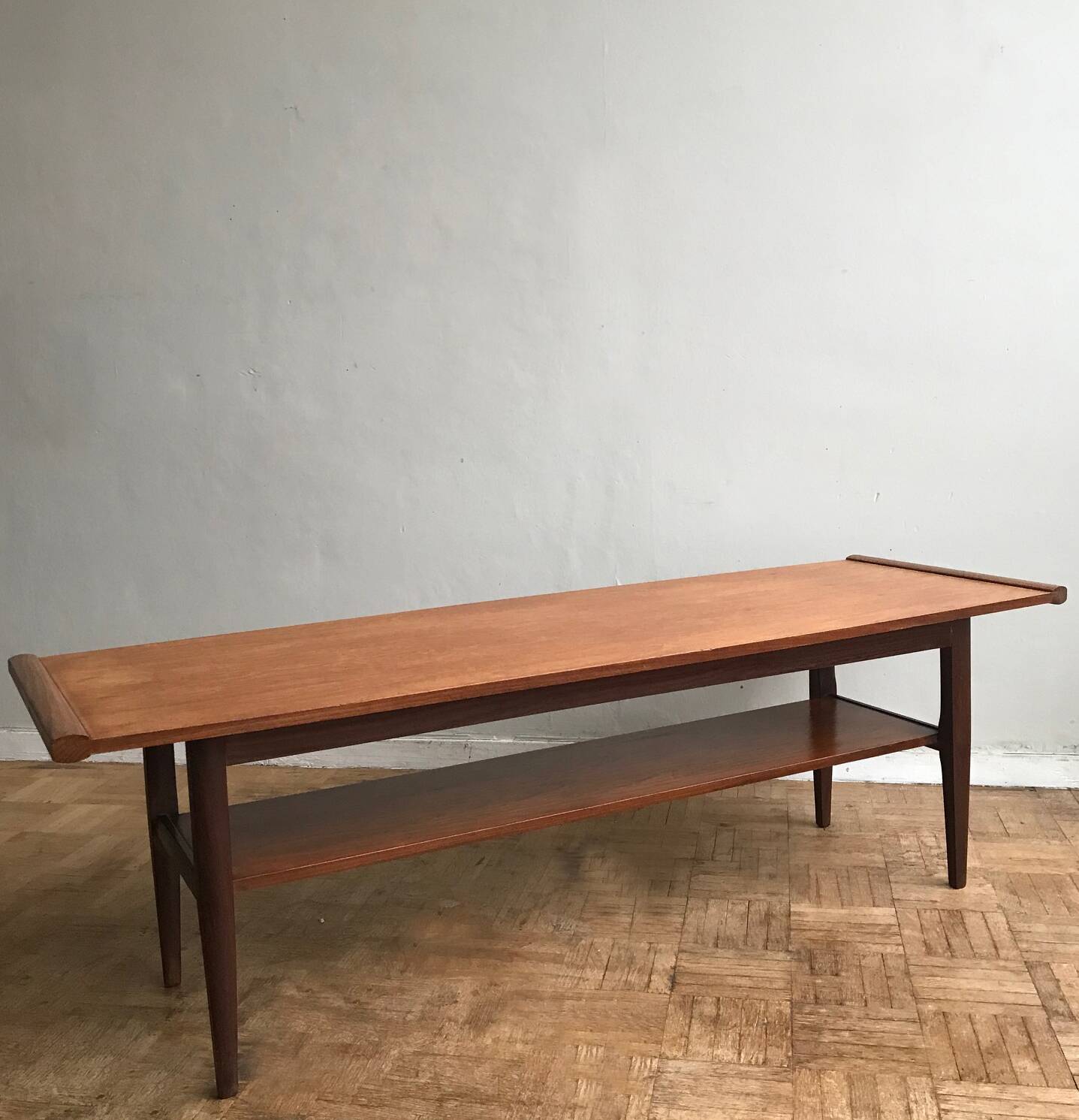 Table basse en teck, édition Myer, 1960