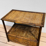 Meuble d’appoint en rotin