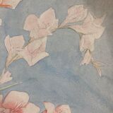 Aquarelle fleurs vintage
