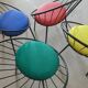 Set de 4 fauteuils corbeille des années 1950