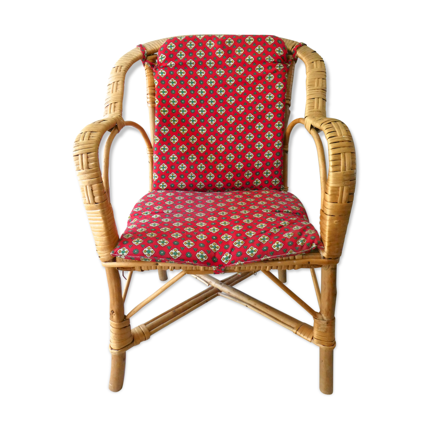 Child rattan chai of the 1970s