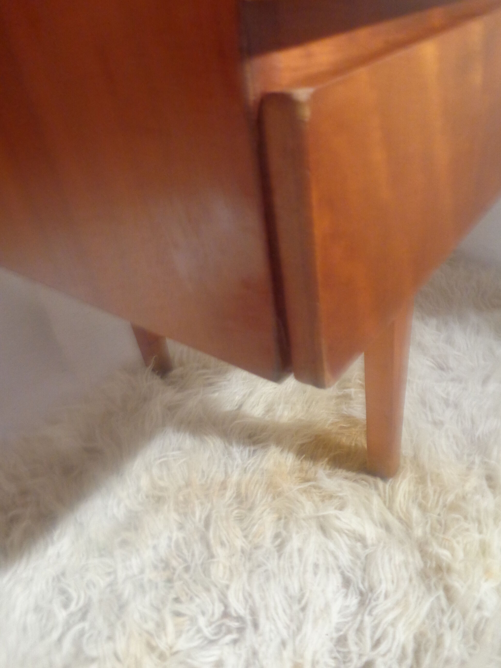 Vintage office of the 60s teak