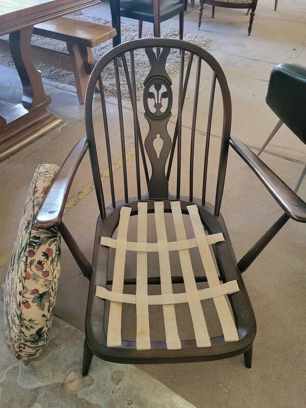 Fauteuil Ercol authentique – Angleterre – Vintage années 60/70