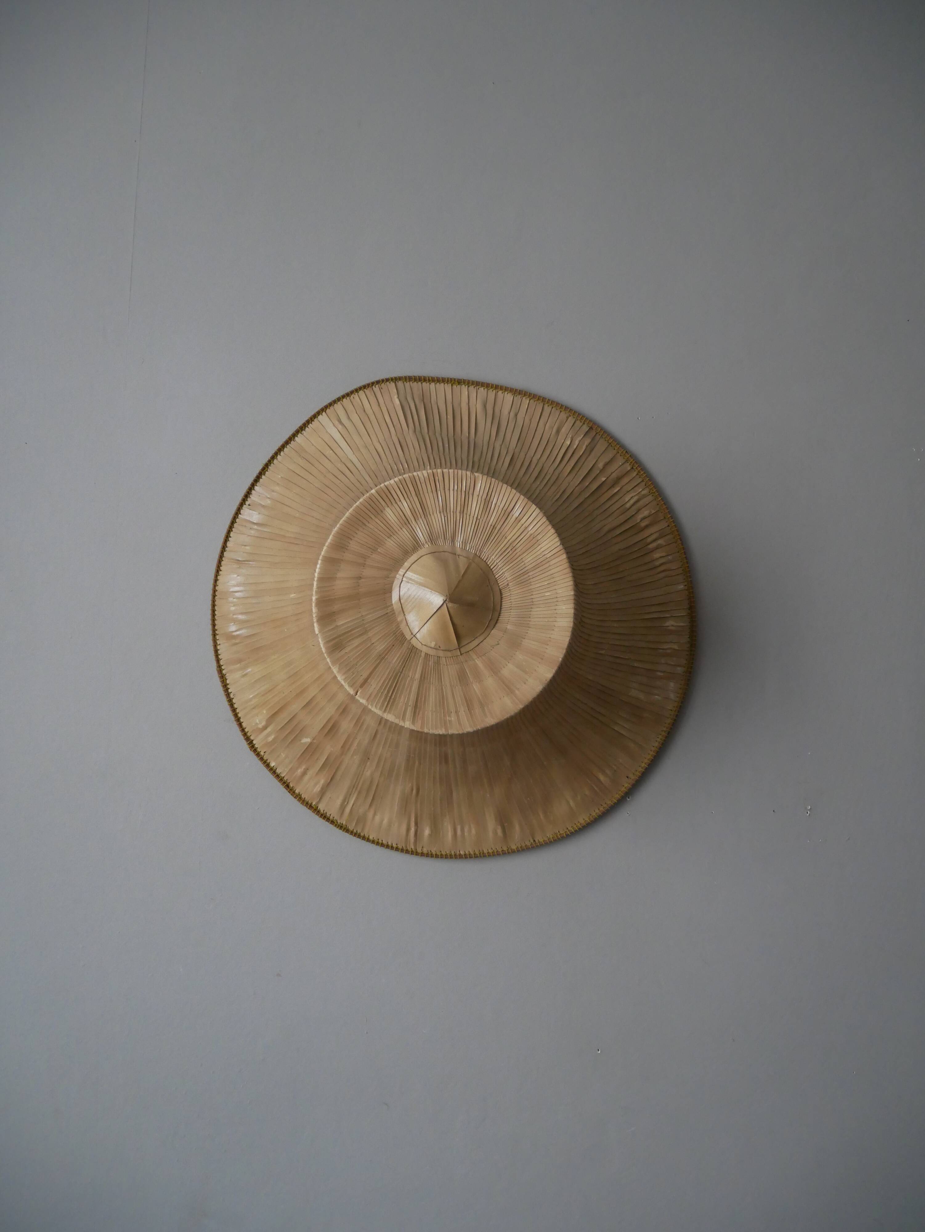 Traditional Thai hat decorative object handcrafted Asian crafts