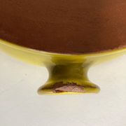 Modernist centerpiece in glazed clay 1970
