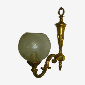 Bronze brass wall lamp