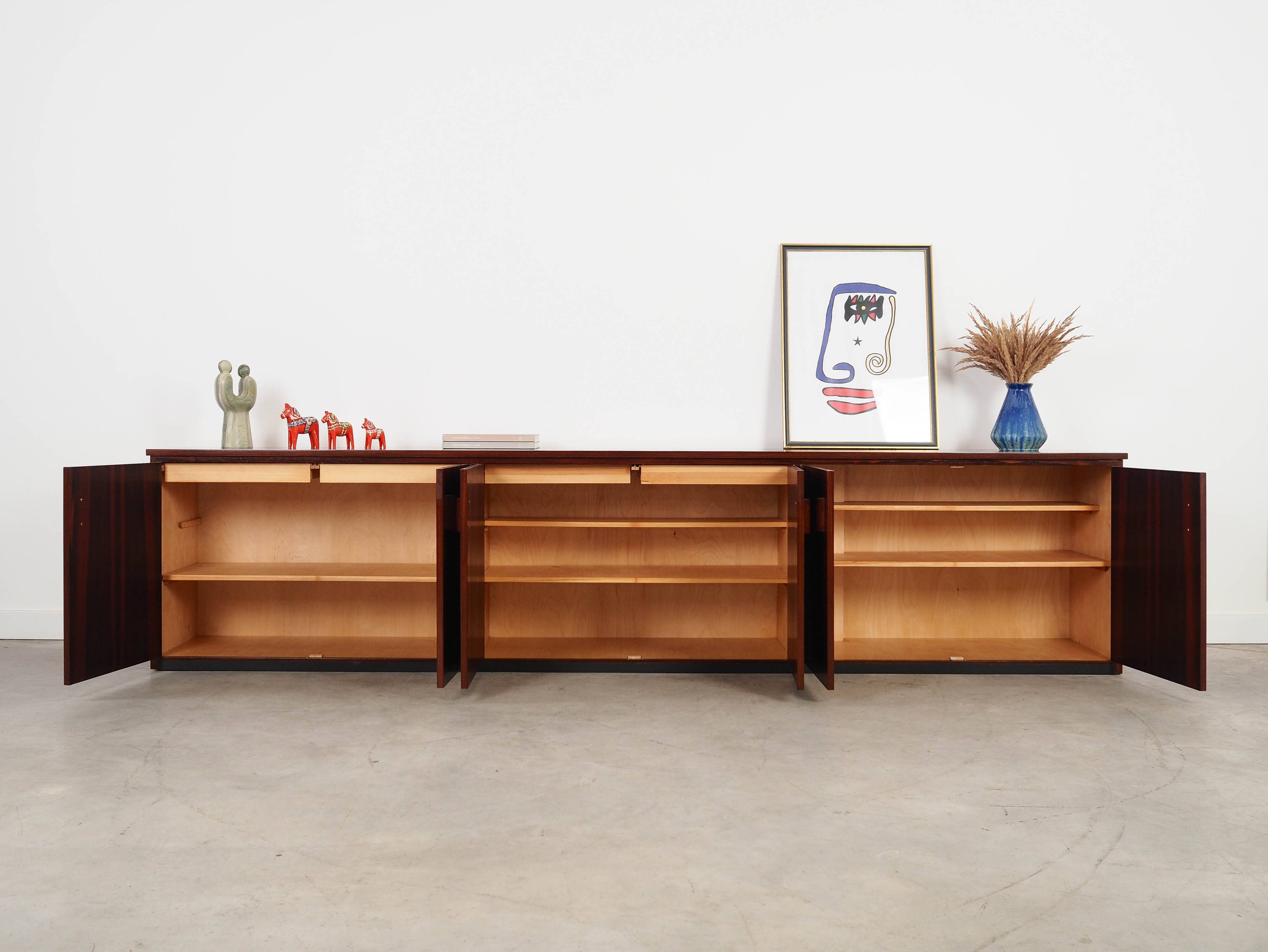 Rosewood sideboard, Danish design, 1970s, made in Denmark