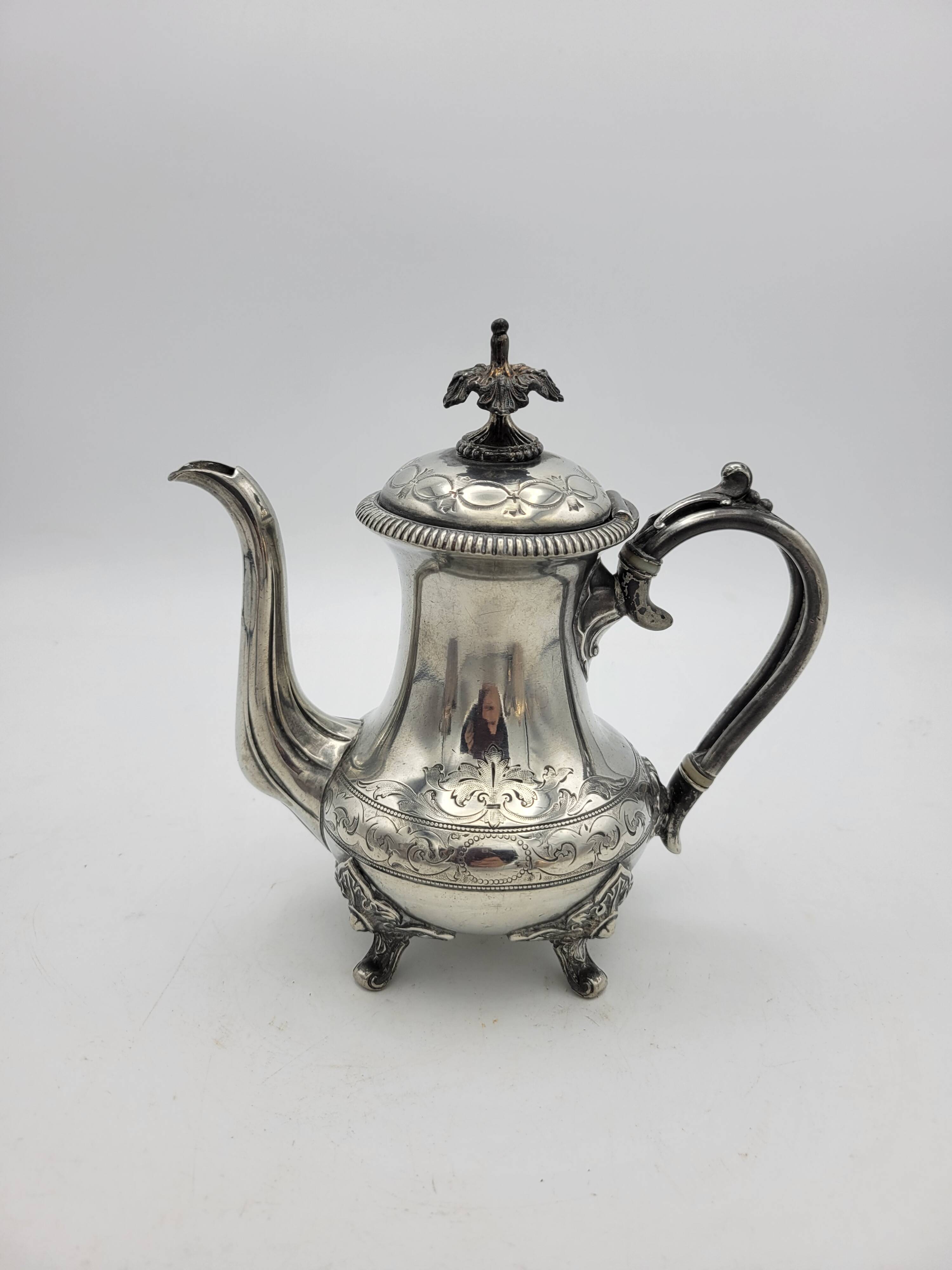 James Dixon & Sons silver teapot