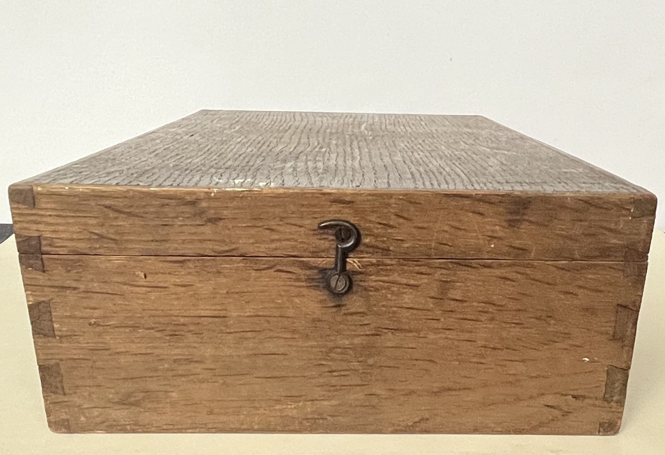 Old wooden box