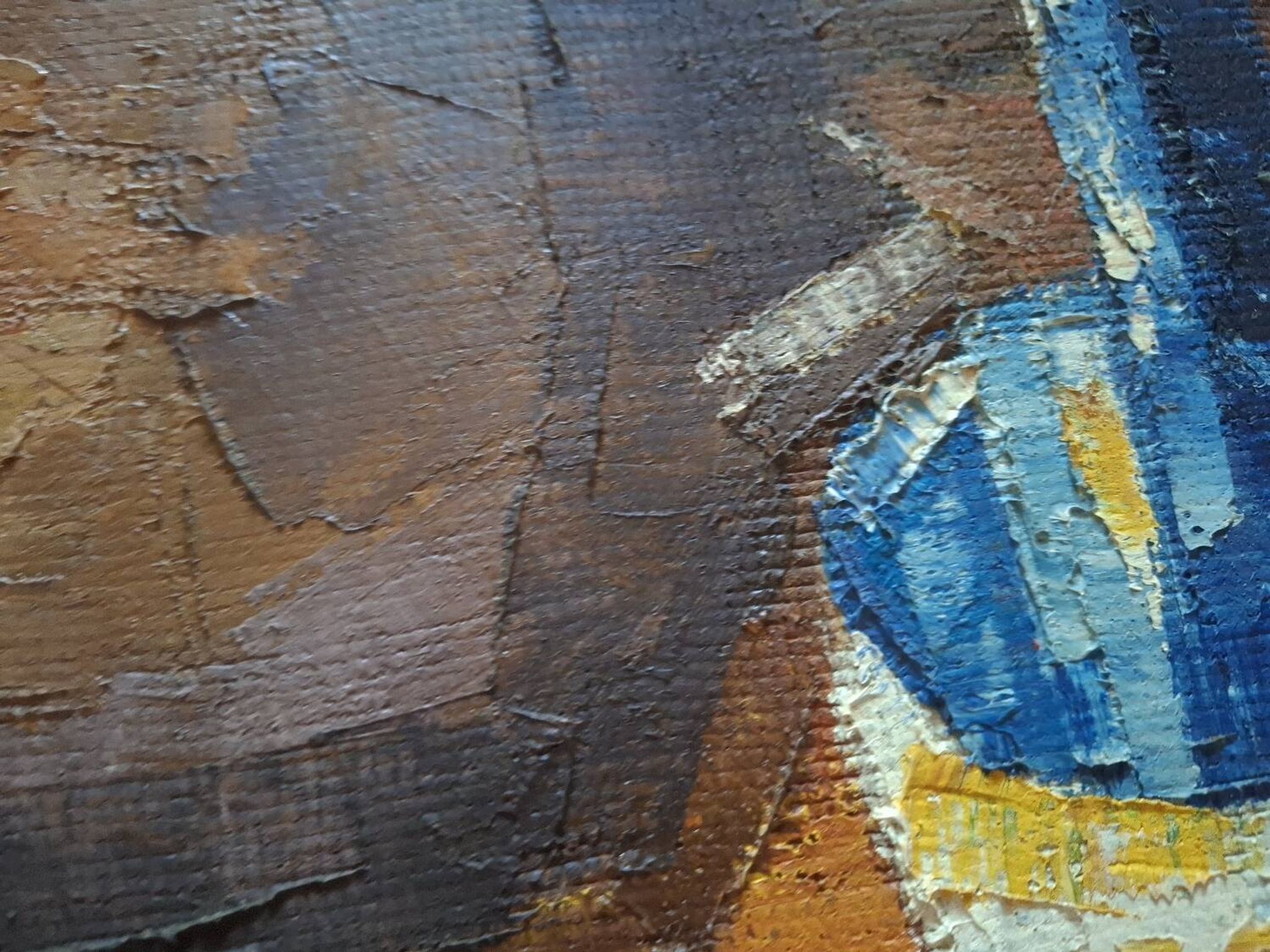 Still life from the 50s, signed