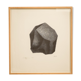 Lithograph Raoul UBAC - Silex III of 1981 - signed