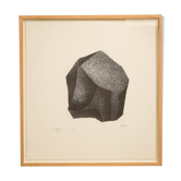 Lithograph Raoul UBAC - Silex III of 1981 - signed