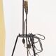Lugano floor lamp by H. Klingele for Artimeta Holland, 1957