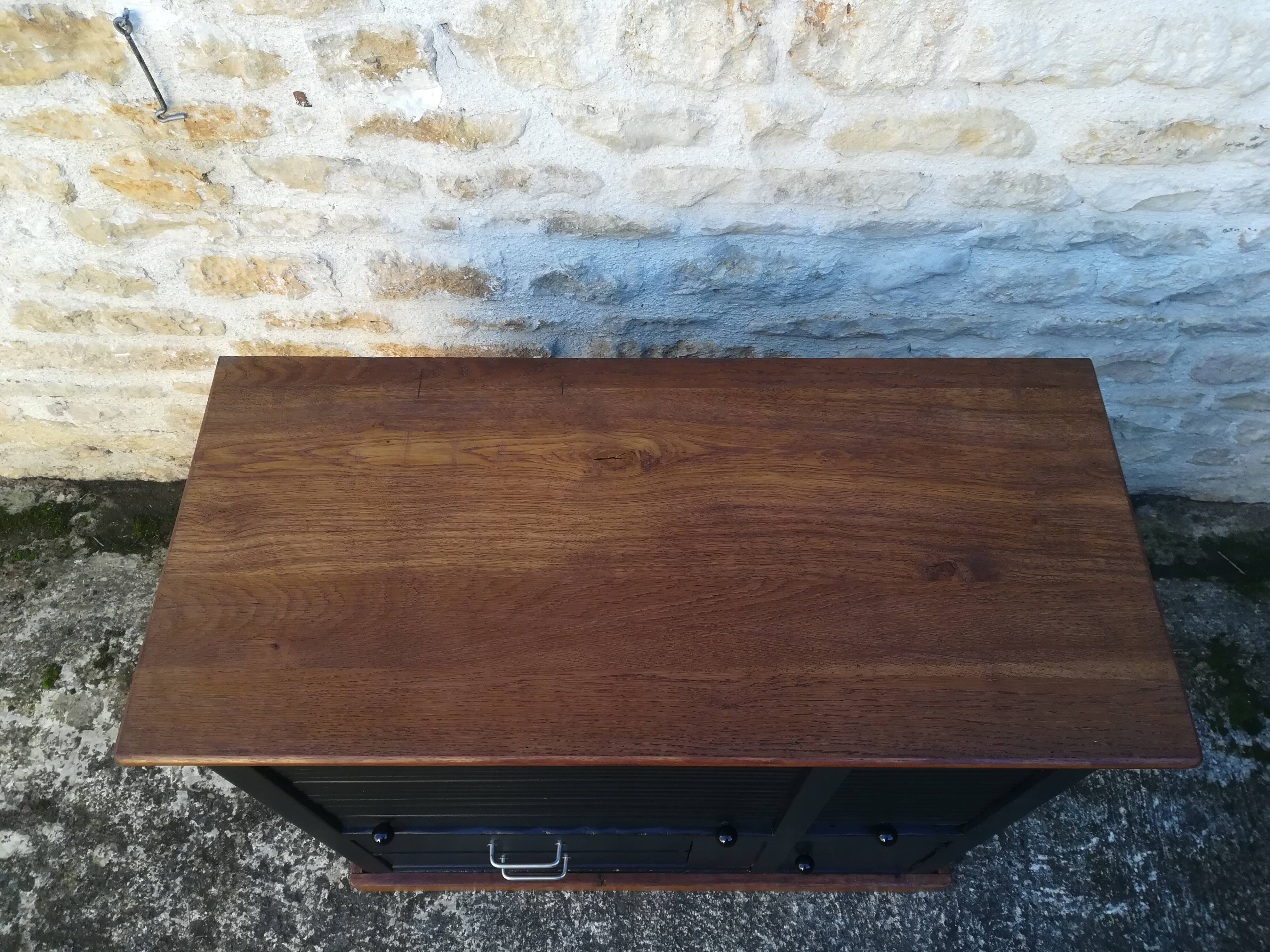 Meuble de métier en bois