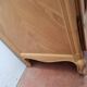 3 door wardrobe in natural wood