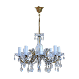 Lustre has stamps, 8 lights