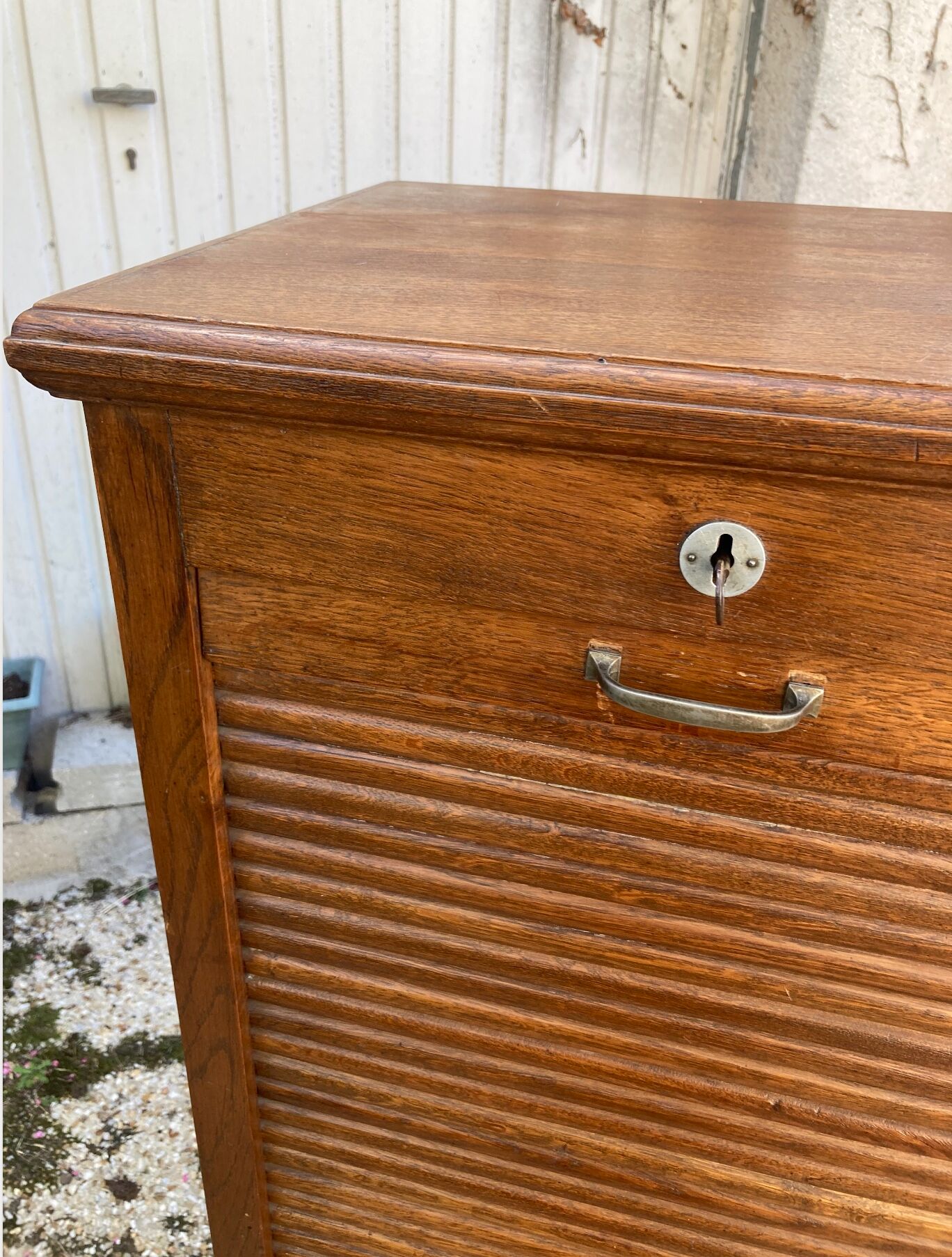 Vintage double curtain binder