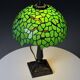 Tiffany style table lamp green