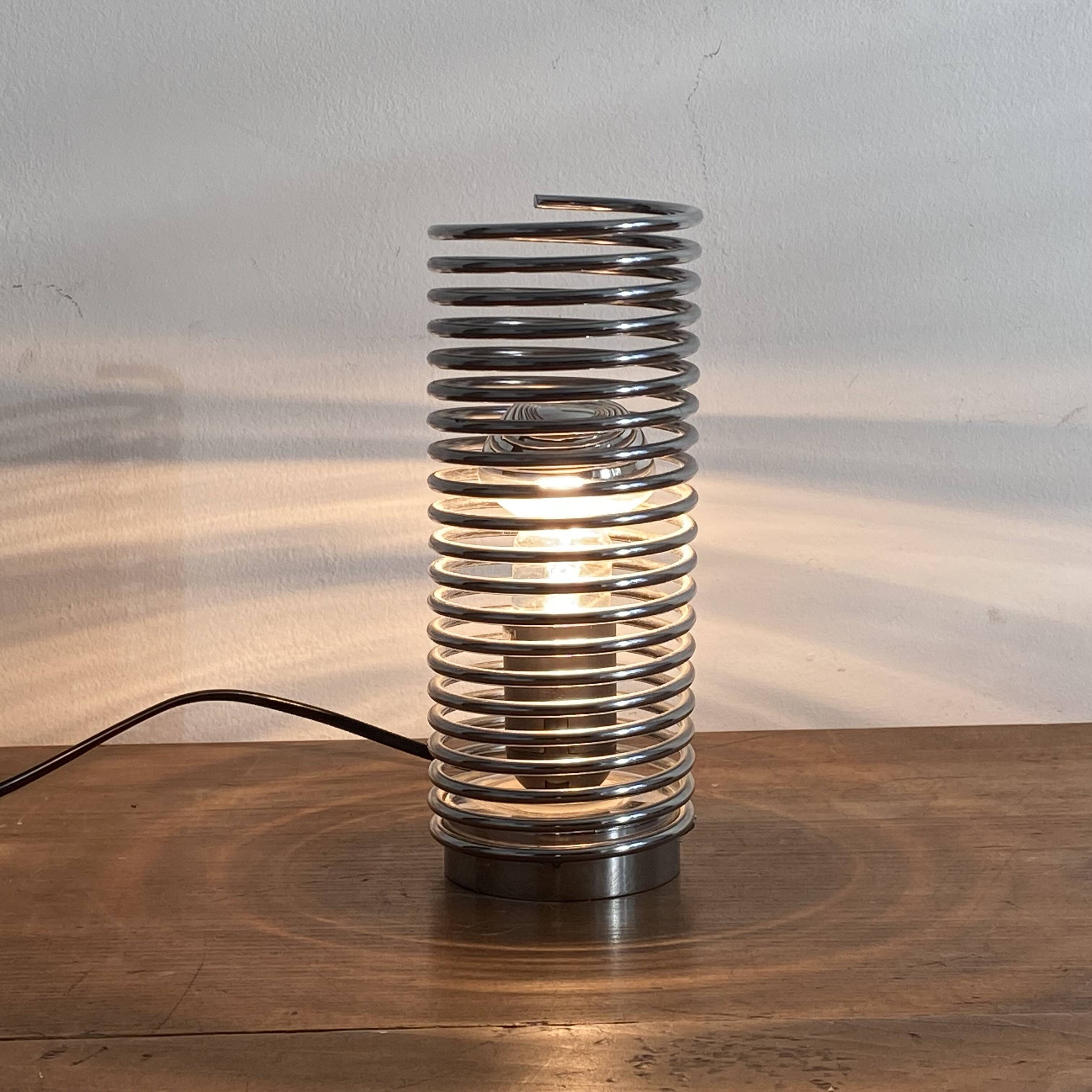 Spring lamp by massive. 1970. space age.