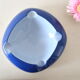 Empty pocket or blue ceramic ashtray, vintage