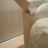 White leather sofa Paolo Piva (Designer) model ARCA for B&B