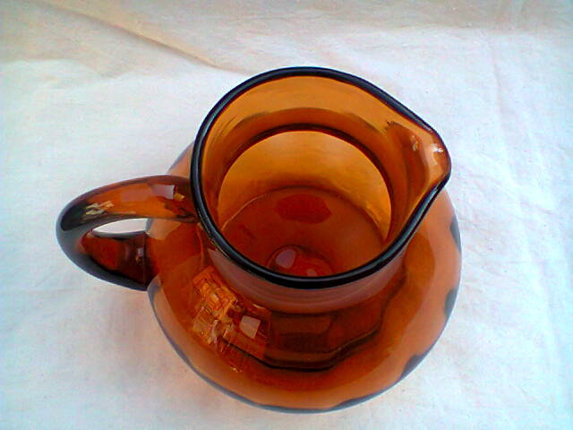 Blown glass jug