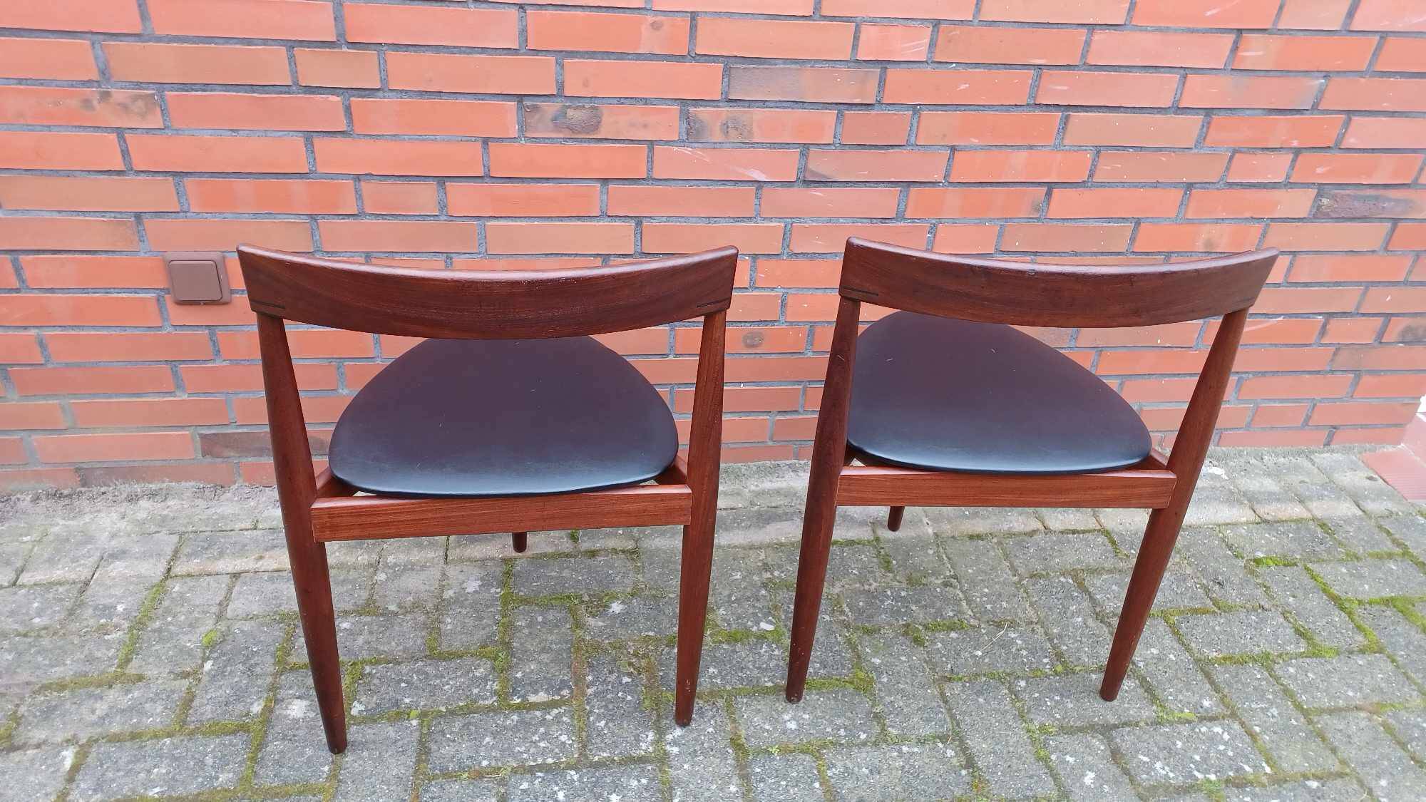 2 x Hans Olsen chairs for Frem Røjle, Denmark, Set de Lux, 1960s