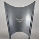 Post modern metal dining chairs, 1990s