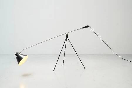Henk Fillekes, Magneto Floor Lamp for Artiforte