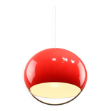 Space Age Italian Red Jolly Pendant Lamp from Guzzini