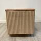 Coffre en bois Lloyd Loom