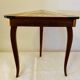 Side table in precious wood marquetry Italy 1950