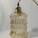Vintage amber glass sweeper