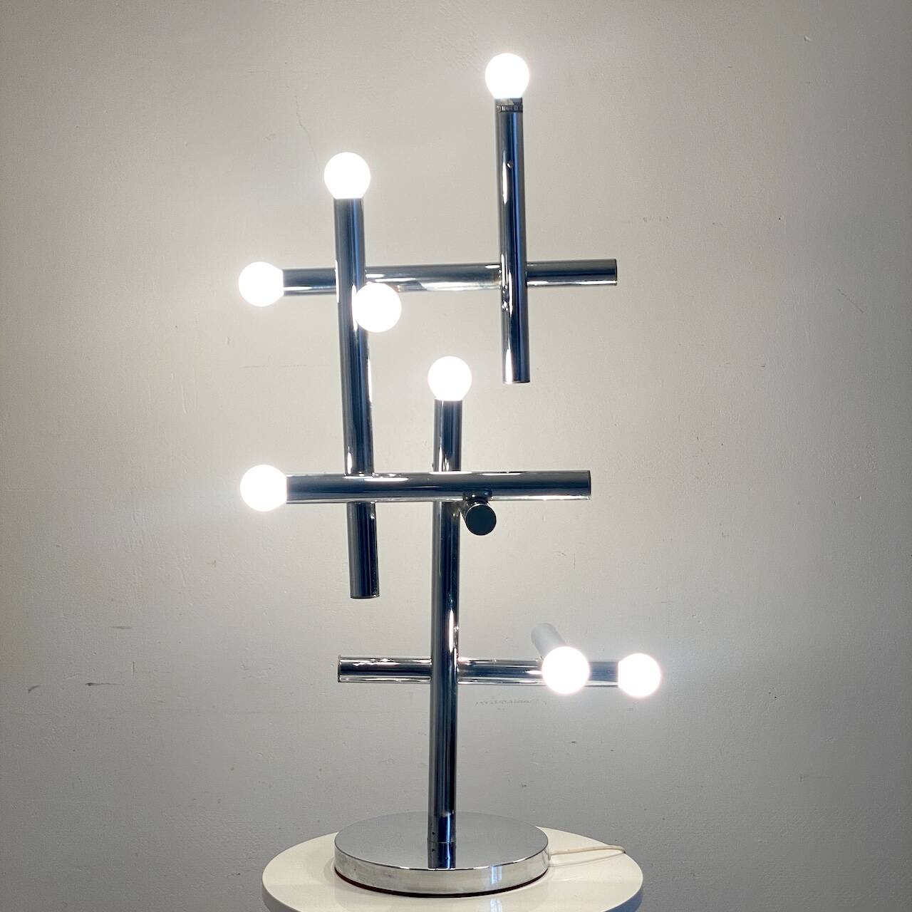 Temde Space Age lamp, vintage 1970s, made in Switzerland.
