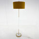 Lampadaire Mid Century, Allemagne, années 1970, nouvel abat-jour fait à la main