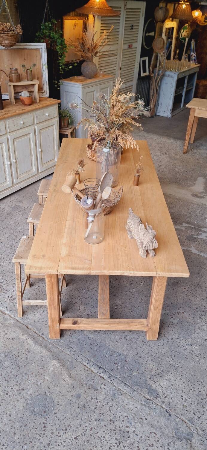 Old farmhouse table